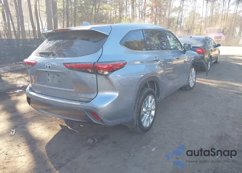 2020 Toyota Highlander Hybrid Limited z USA, uszkodzony, nr VIN 5TDDBRCH3LS008547